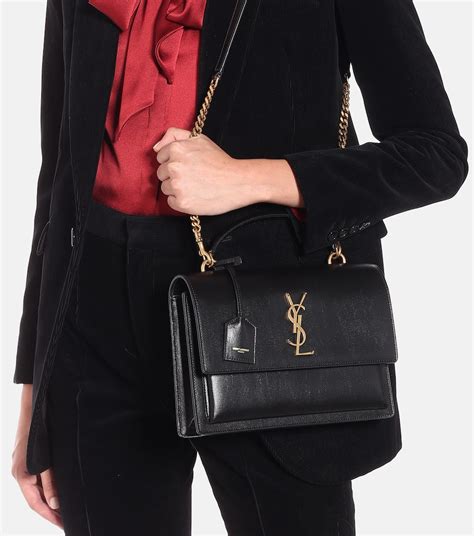 sunset monogram medium ysl|Saint Laurent Sunset Medium YSL Crossbody Bag in .